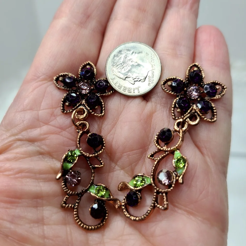 Whimsical Butterfly Necklace and Earring set